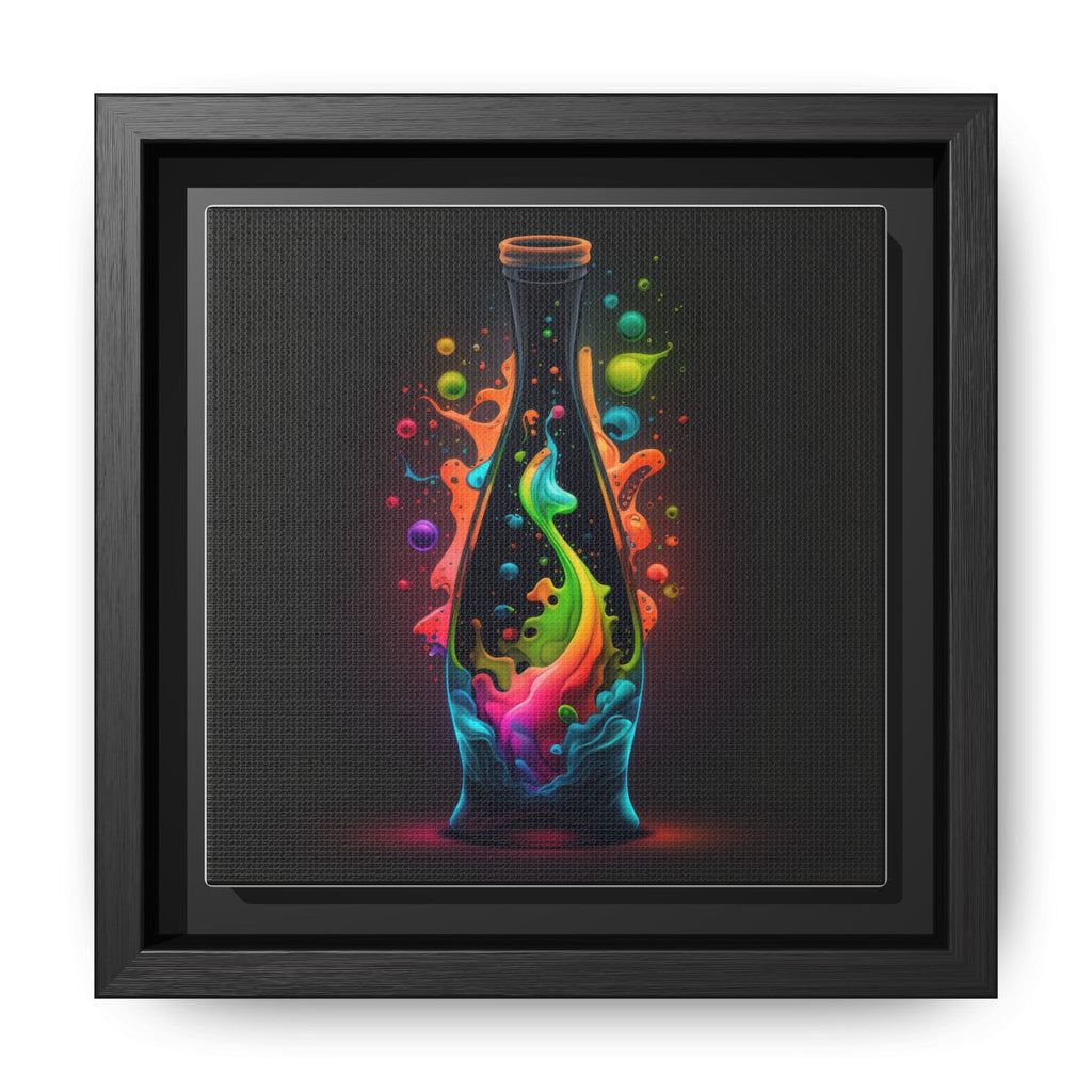 Chromatic Ascent, Art Print — Colorful Modern Wall Canvas