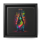 Chromatic Ascent, Art Print — Colorful Modern Wall Canvas