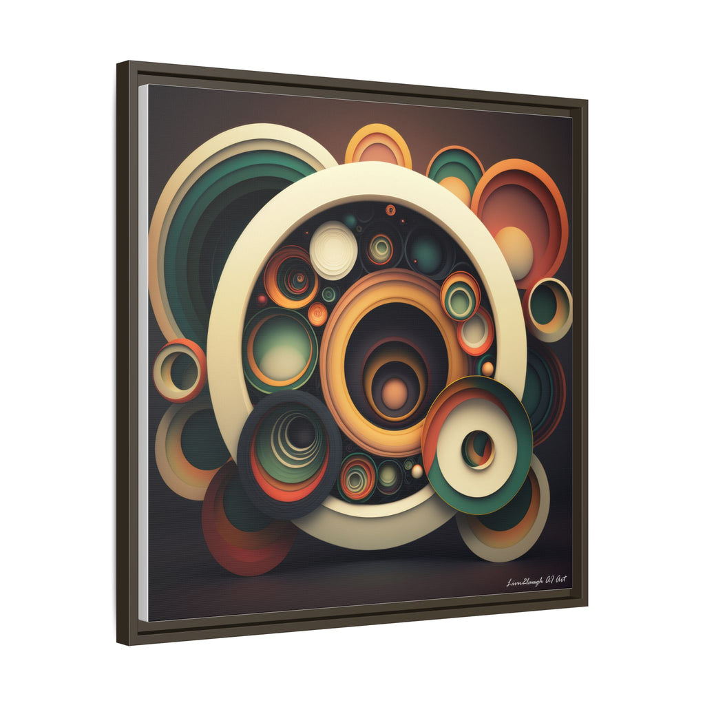 Inner Resonance, Art Print — Colorful Modern Wall Canvas