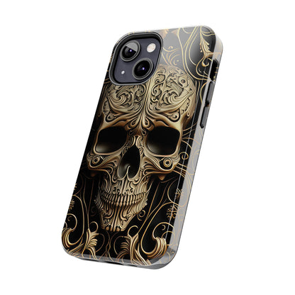 Metallic Chrome Skulls and Classic Designed 8 Tough Phone Cases