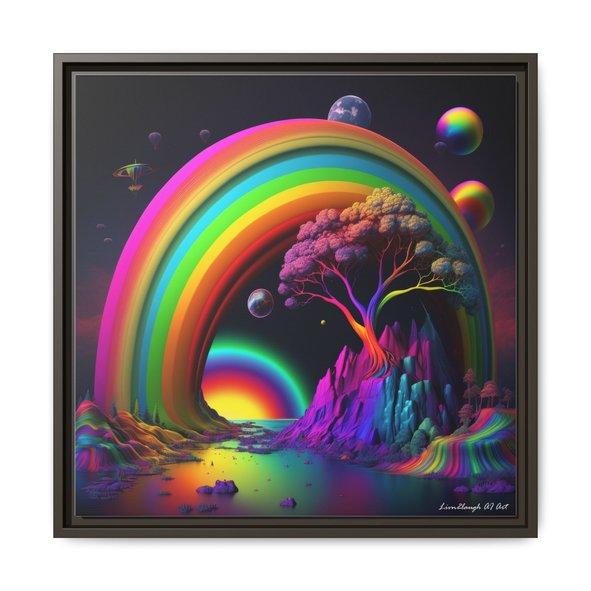 Arc of Infinite Wonder, Art Print — Colorful Modern Wall Canvas