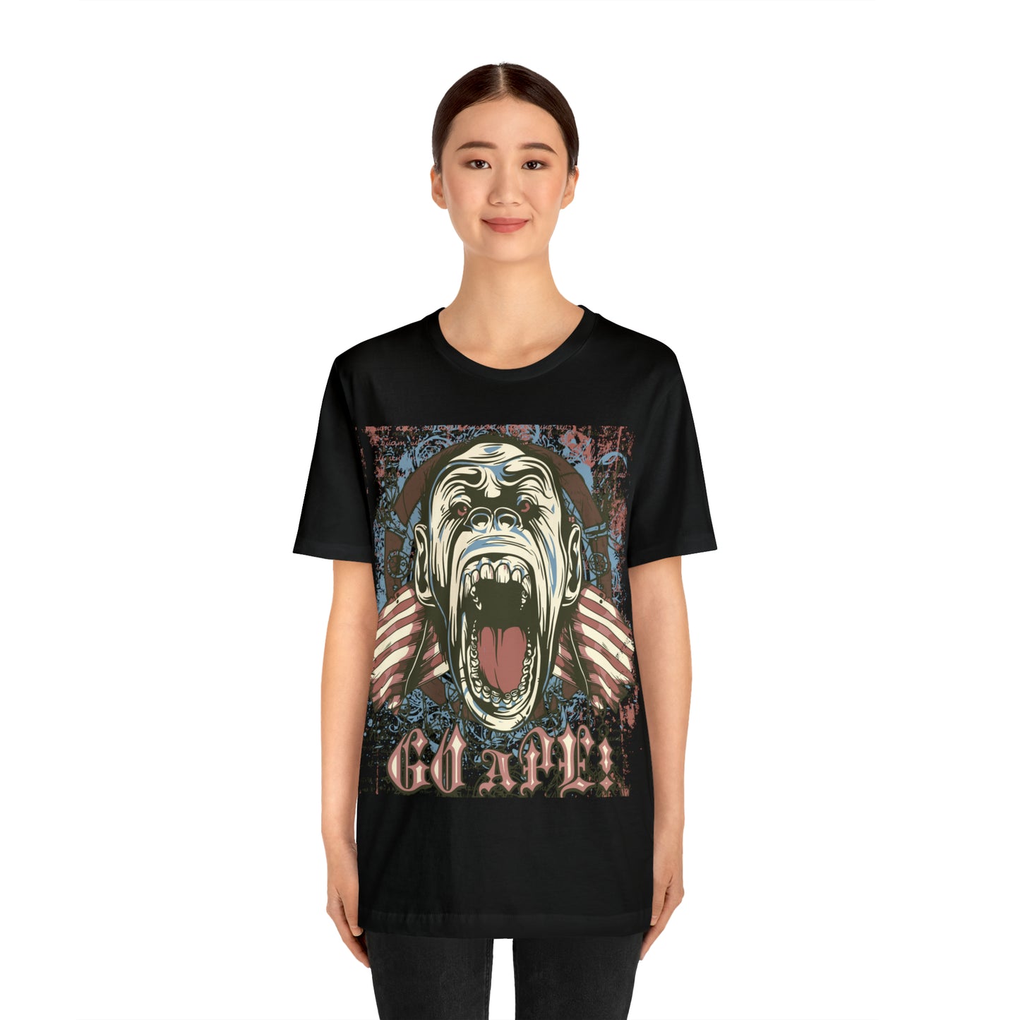 Go Ape, Unisex Jersey Short Sleeve Tee