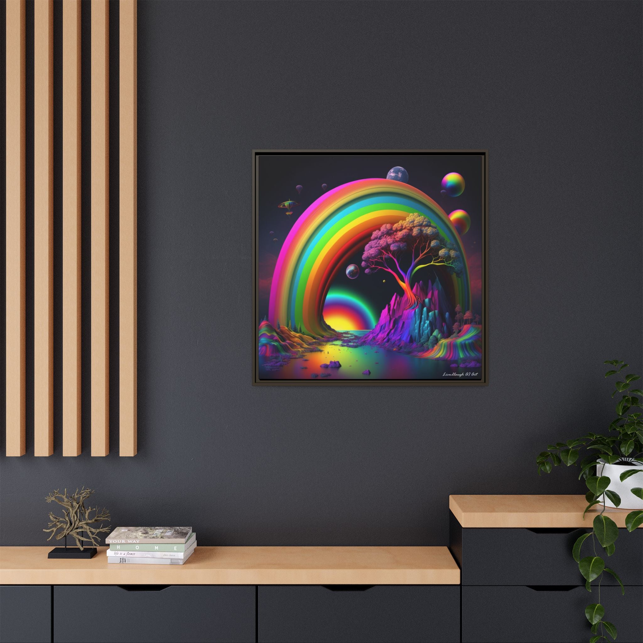 Arc of Infinite Wonder, Matte Canvas, Framed (Multi-color)