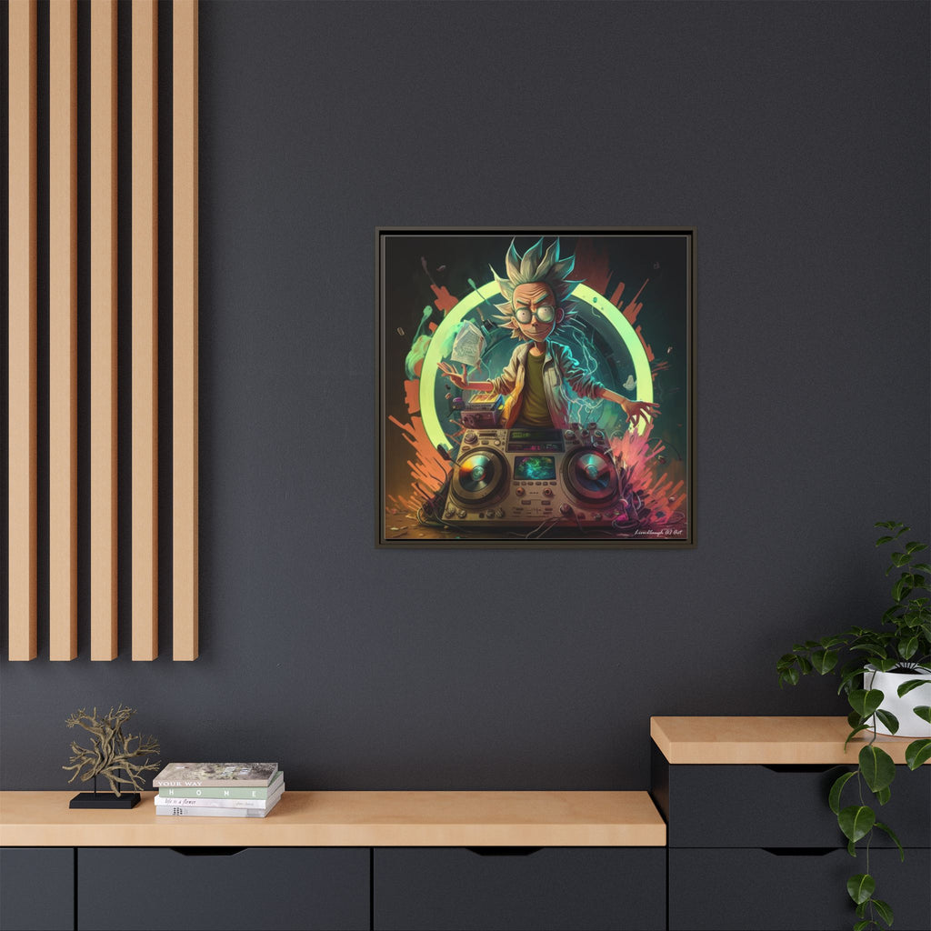 Frequency of Genius, Art Print — Colorful Modern Wall Canvas