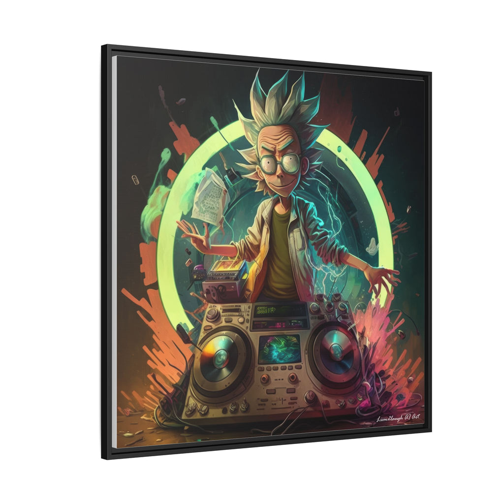 Frequency of Genius, Art Print — Colorful Modern Wall Canvas