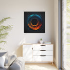 Molten Silence, Art Print — Colorful Modern Wall Canvas