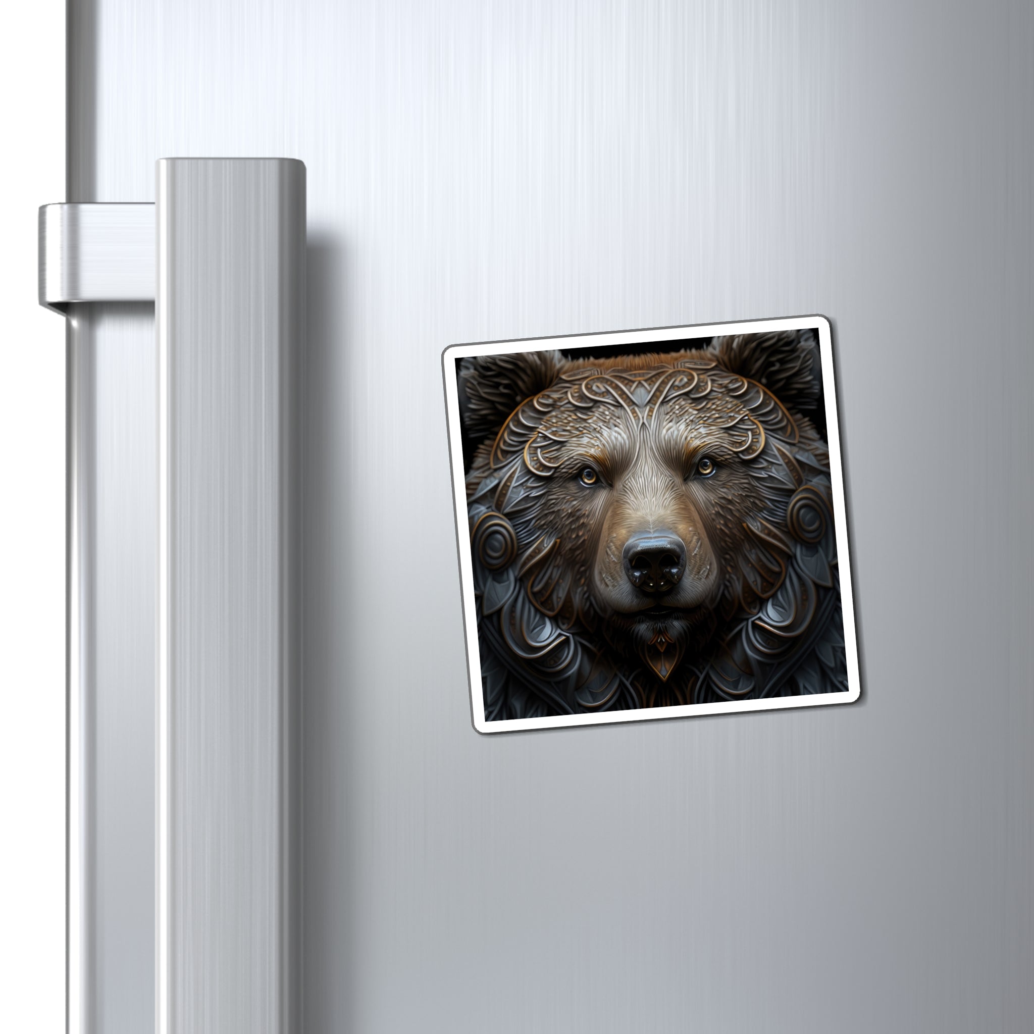 Magnificent Navajo Bear Style Twelve Magnets