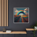 Road to Color, Art Print — Colorful Modern Wall Canvas
