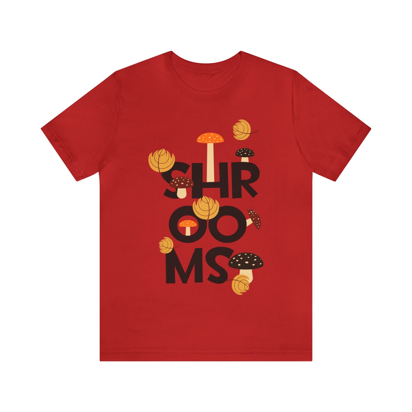 Shrooms, Unisex Jersey Short Sleeve Tee