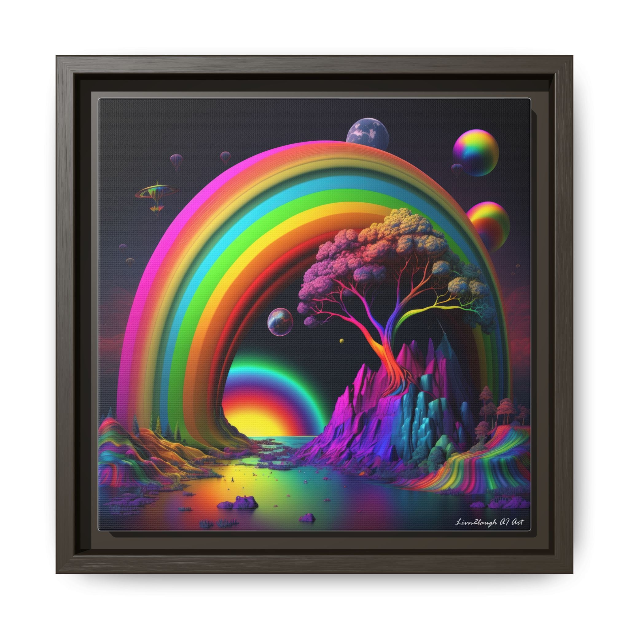 Arc of Infinite Wonder, Art Print — Colorful Modern Wall Canvas