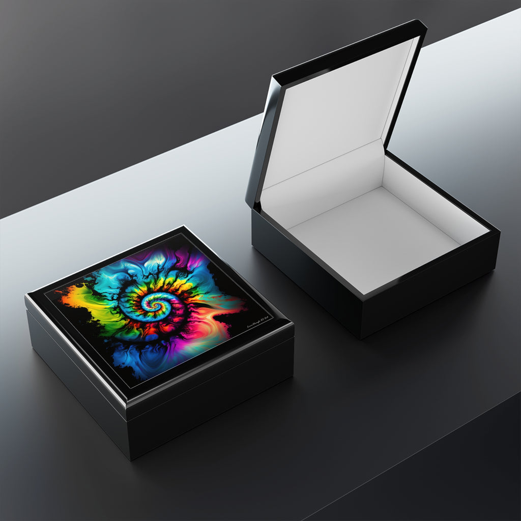 Prismatic Bloom, Jewelry- Stash -Collection Box