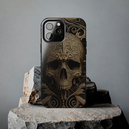 Metallic Chrome Skulls and classic Designed 5 Phone Cases