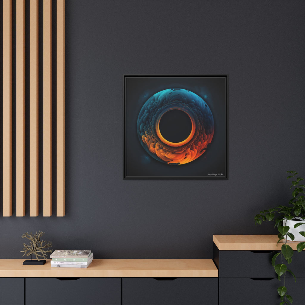 Molten Silence, Art Print — Colorful Modern Wall Canvas