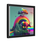 Sanctuary of Color, Art Print — Colorful Modern Wall Canvas