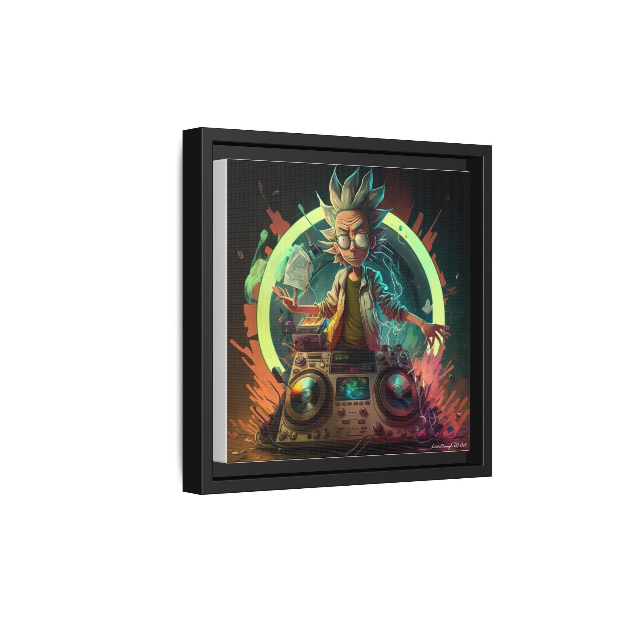 Frequency of Genius, Art Print — Colorful Modern Wall Canvas