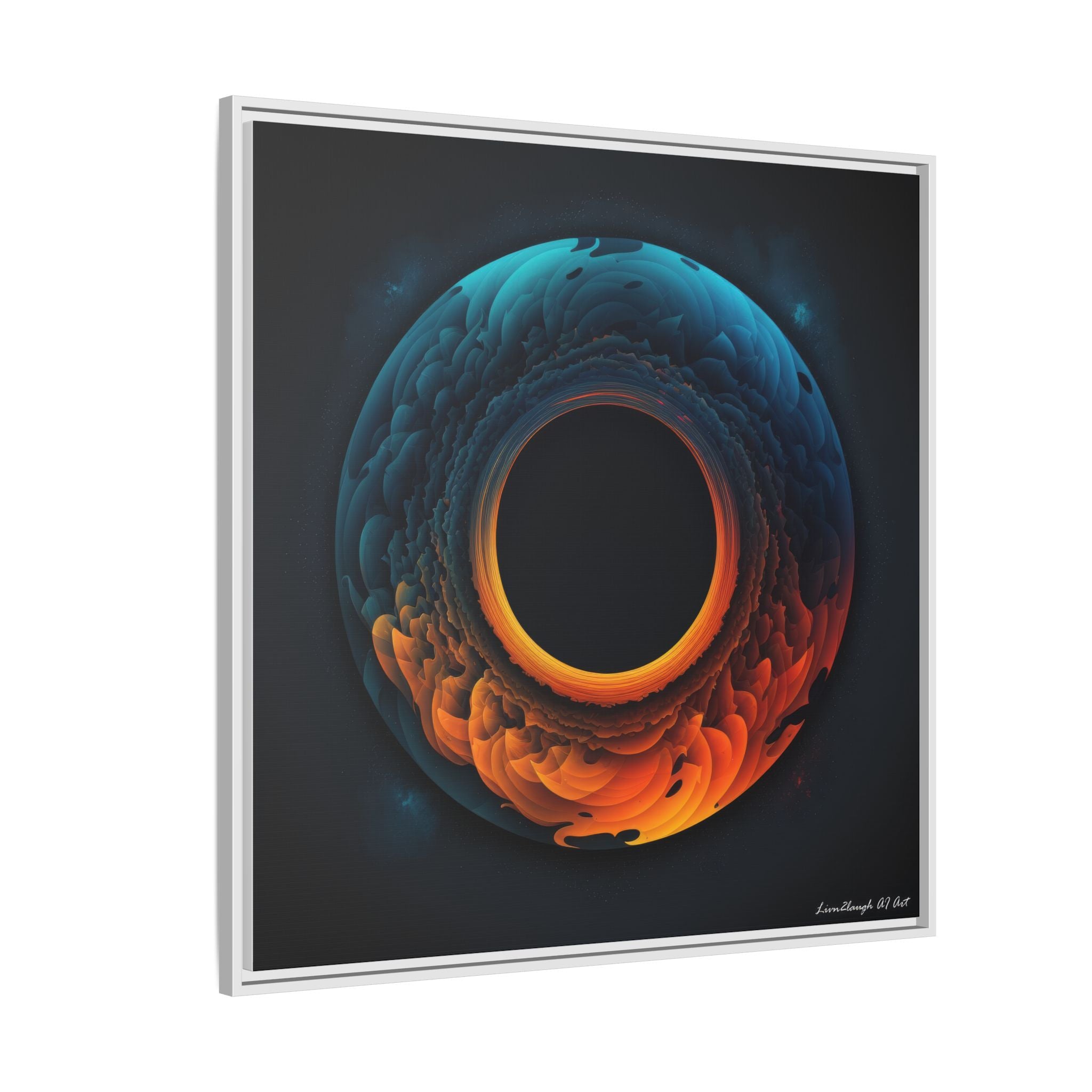 Molten Silence, Art Print — Colorful Modern Wall Canvas