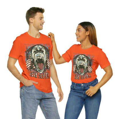 Go Ape, Unisex Jersey Short Sleeve Tee