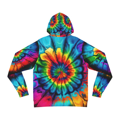 Bold And Beautiful Tie Dye Style Two Fashion Hoodie (AOP)