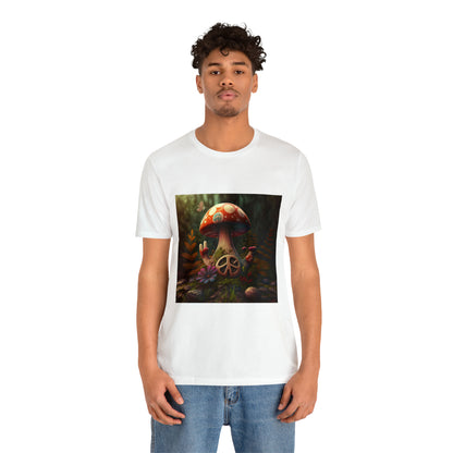 Hippie Mushroom Color Candy Style Design Style 7 Unisex Jersey Short Sleeve Tee