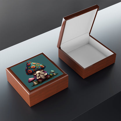 Groovy Gnome With Sleek Detailed Hat Jewelry Box