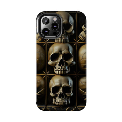 Metallic Chrome Skulls and classic Designed 19 Tough Phone Cases