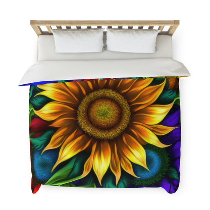Bold And Beautiful Flowers Style Four Duvet Cover