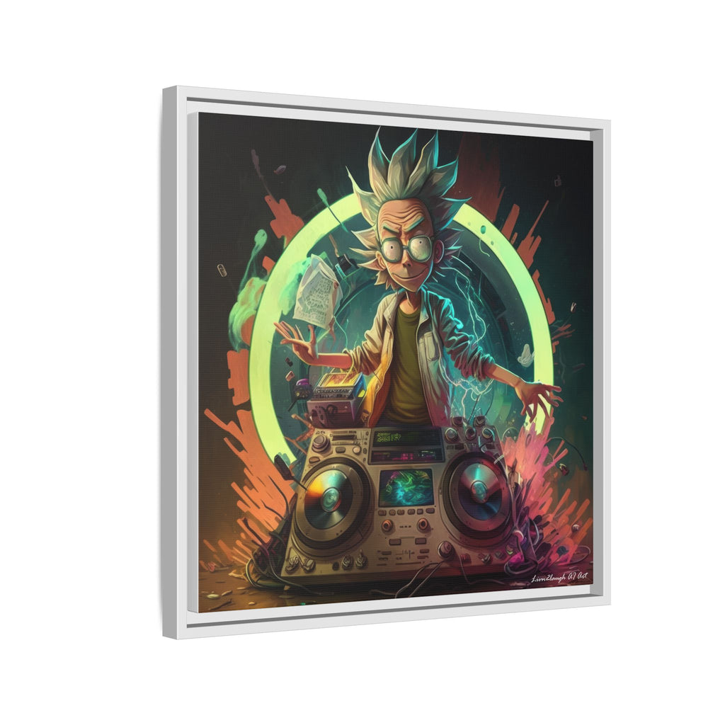 Frequency of Genius, Art Print — Colorful Modern Wall Canvas