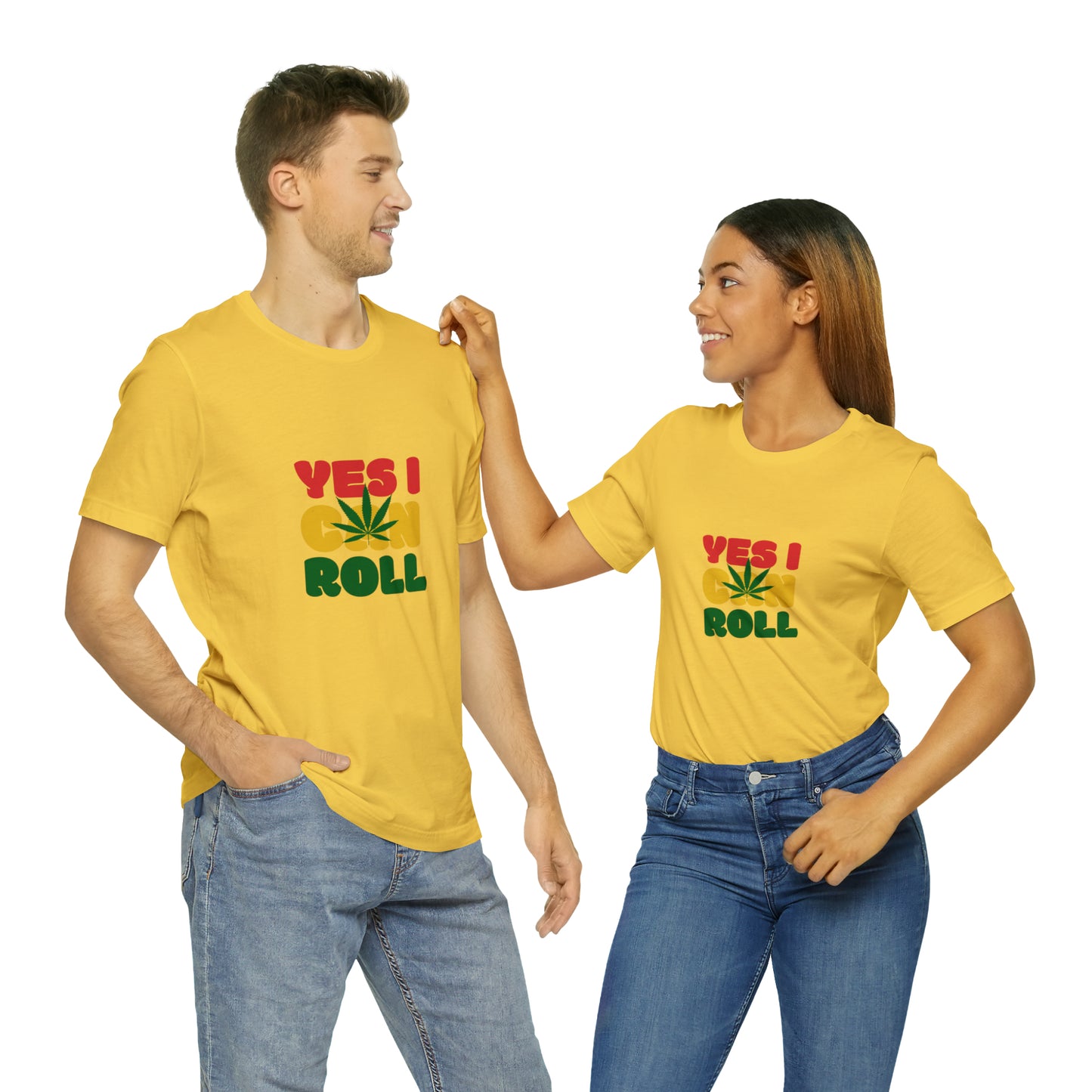 Yes, I Can Roll, Unisex Jersey Short Sleeve Tee