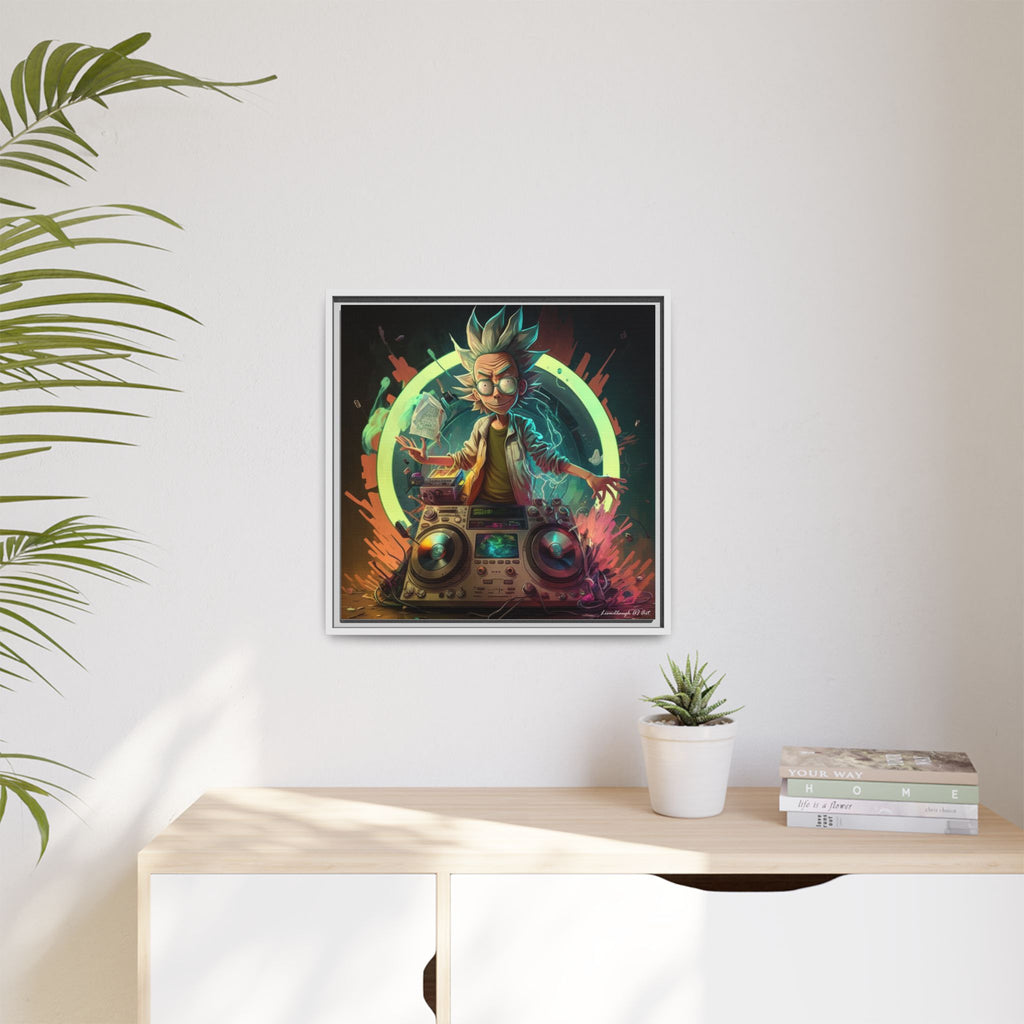 Frequency of Genius, Art Print — Colorful Modern Wall Canvas