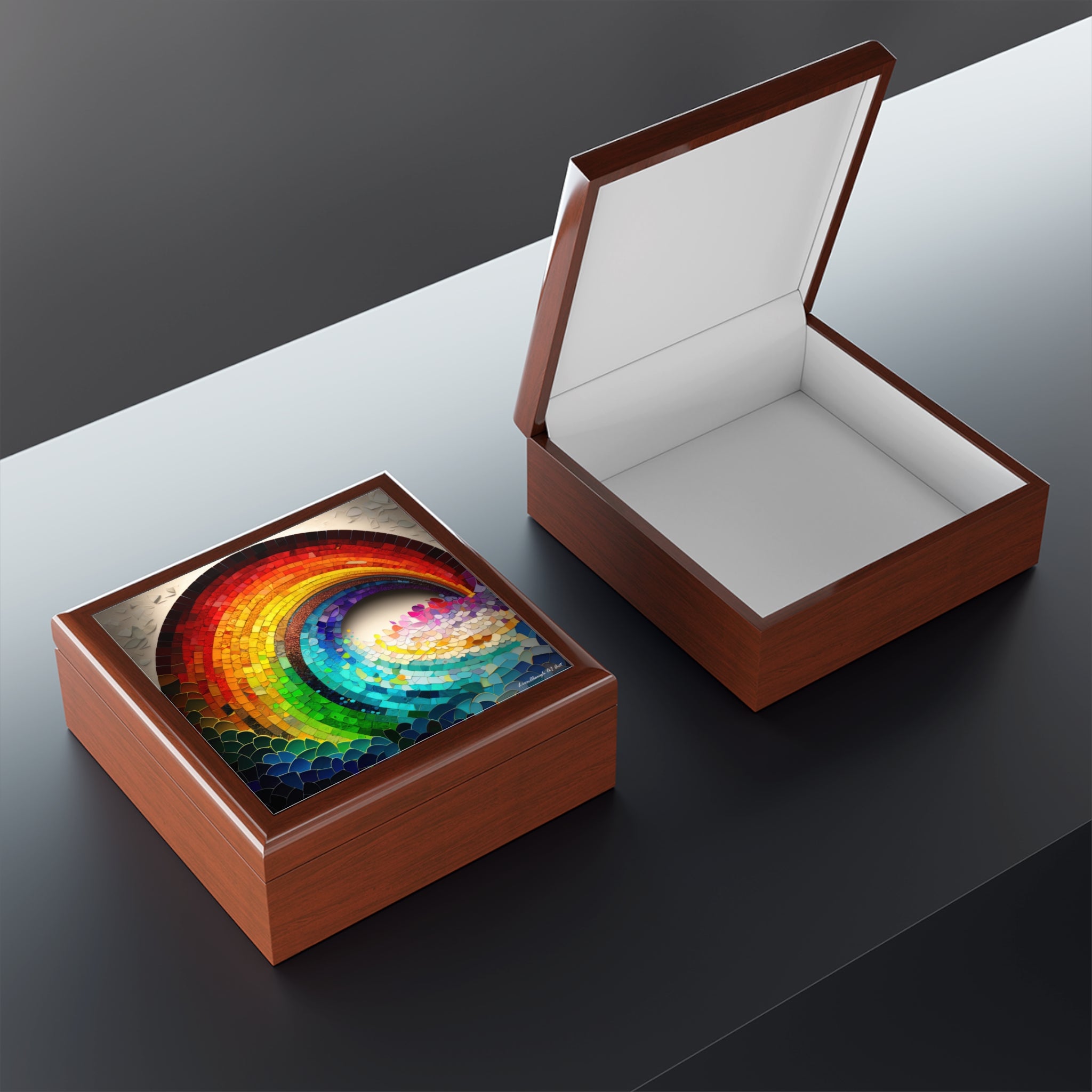 Spectrum of Harmony, Jewelry- Stash -Collection Box