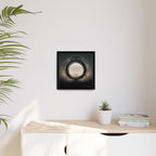 Circle of Stillness, Art Print — Colorful Modern Wall Canvas