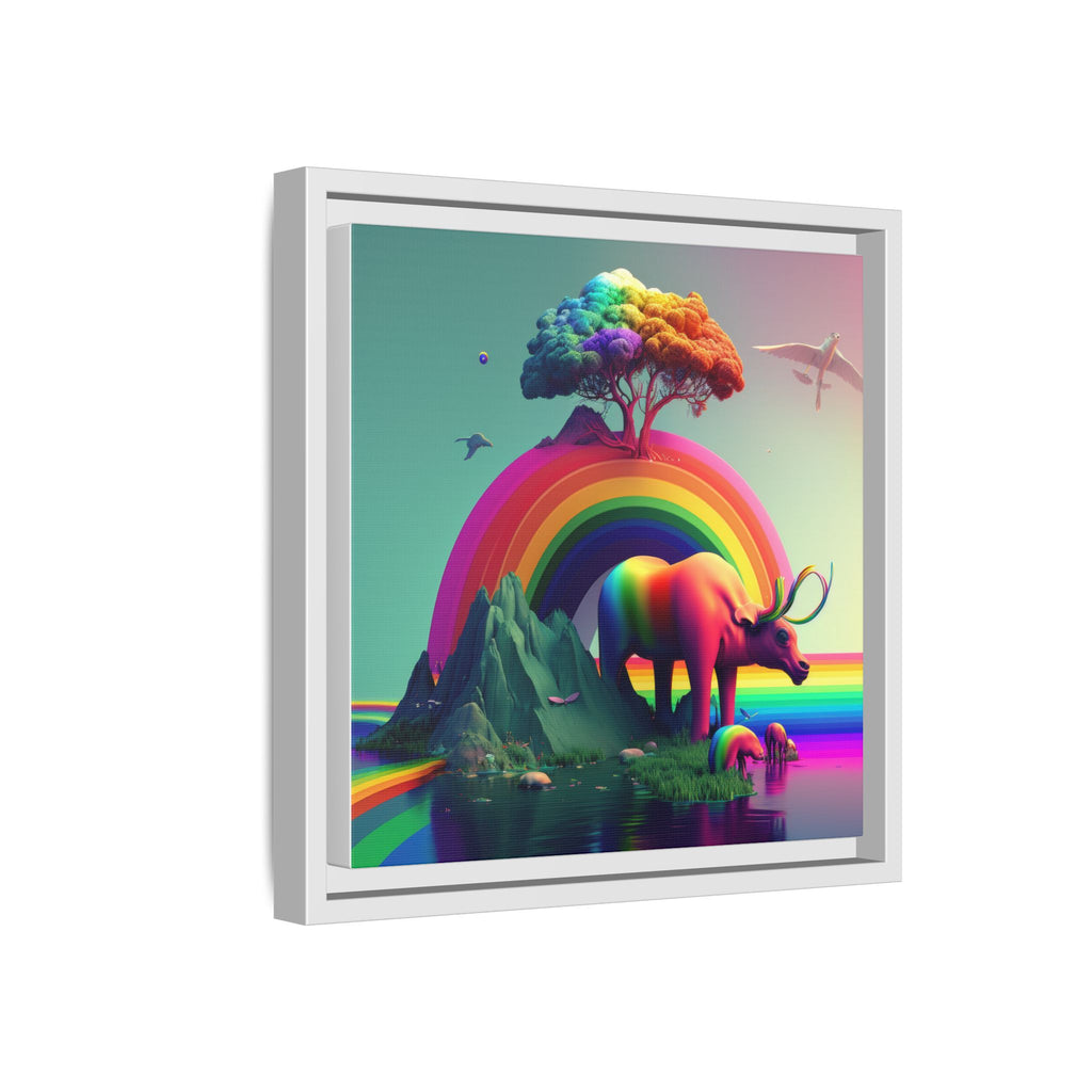 Sanctuary of Color, Art Print — Colorful Modern Wall Canvas