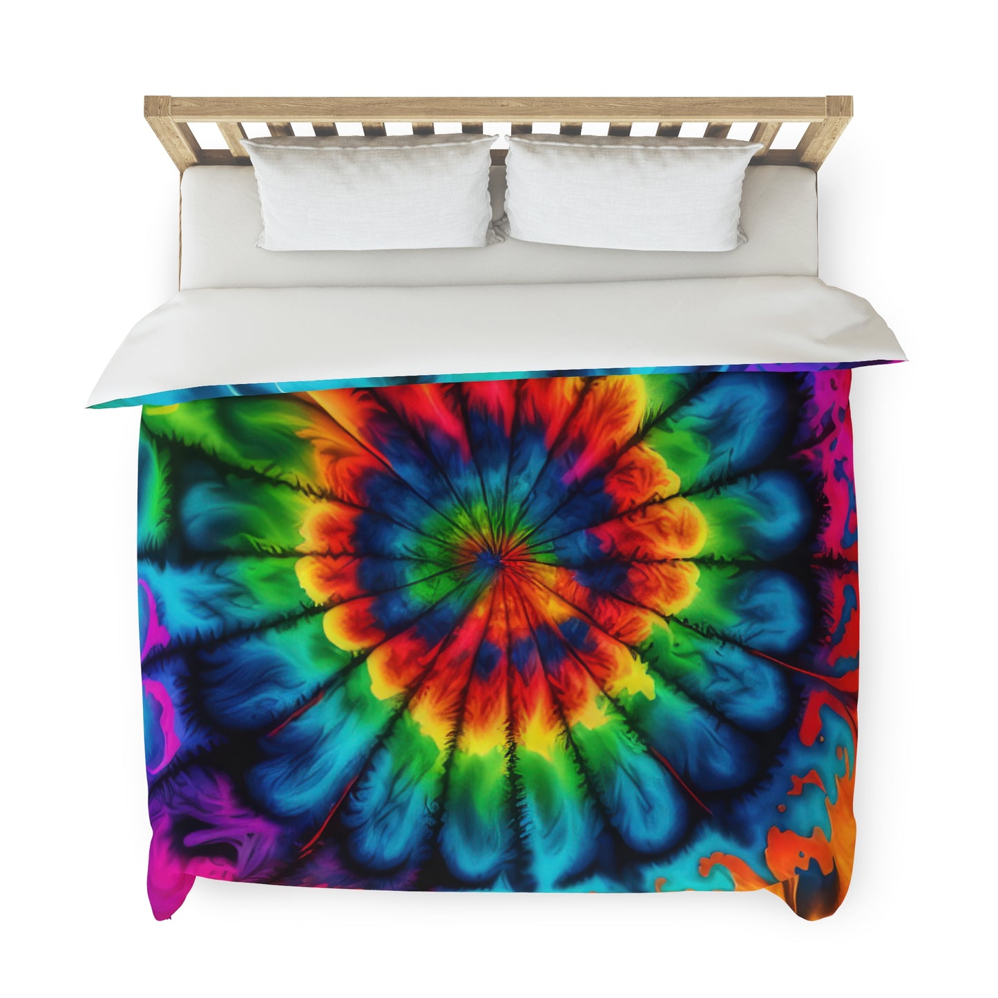 Bold And Beautiful Tie Dye  Style Two Duvet Cover