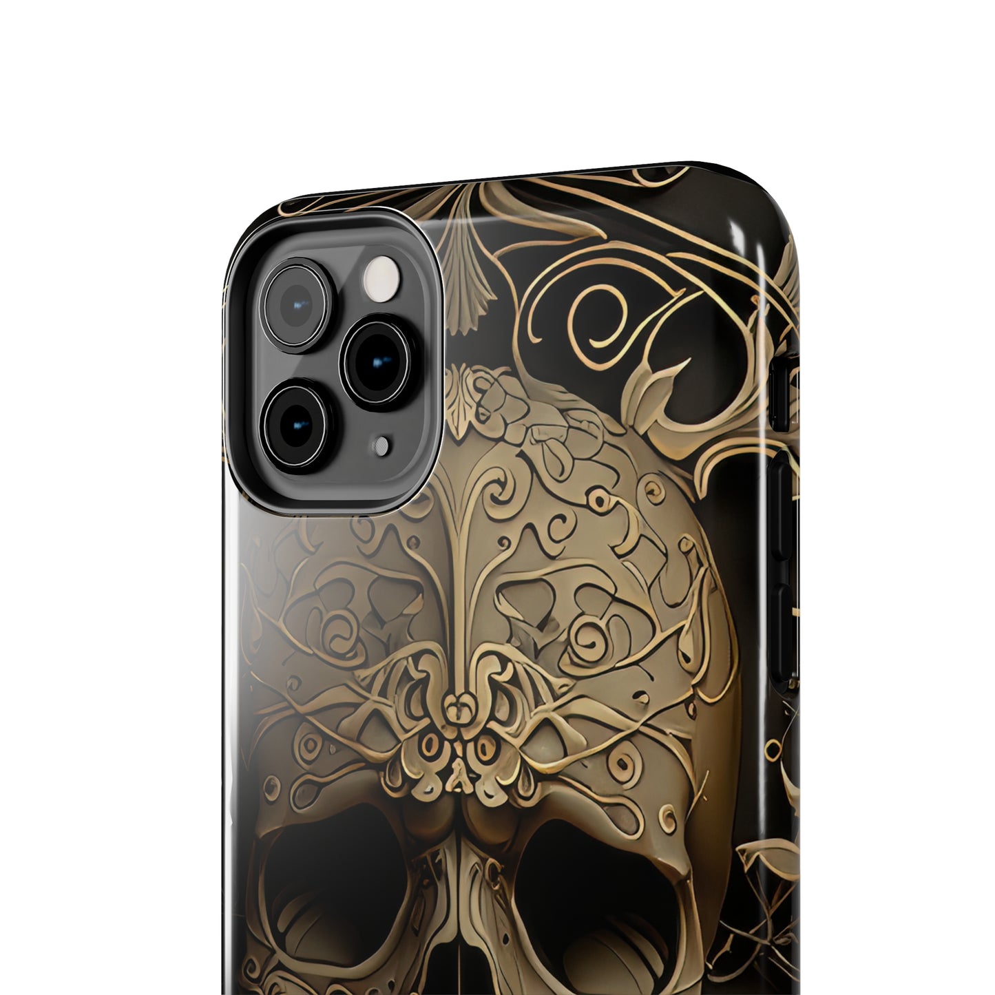 Metallic Chrome Skulls and classic Designed 5 Phone Cases