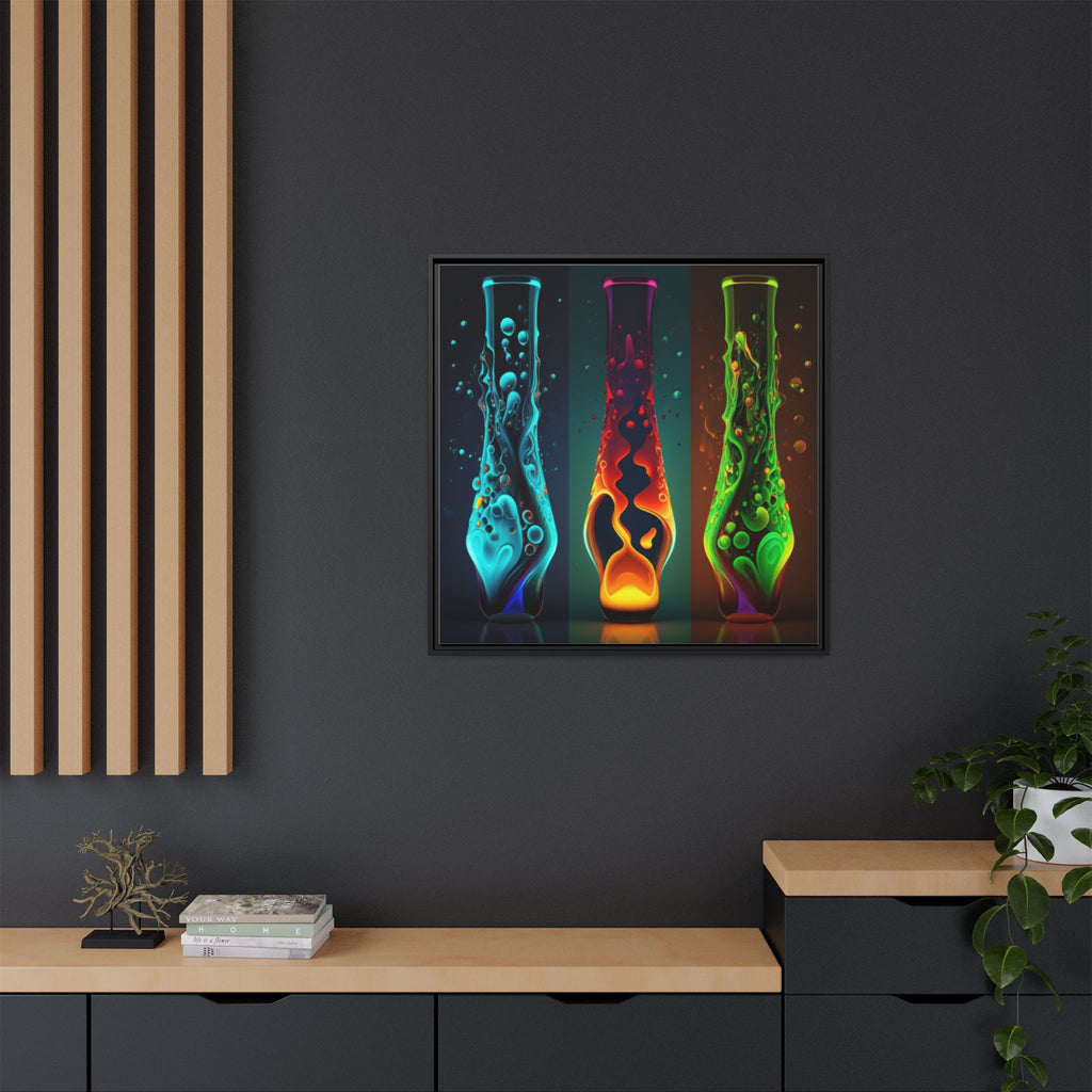 Three States of Flow, Art Print — Colorful Modern Wall Canvas
