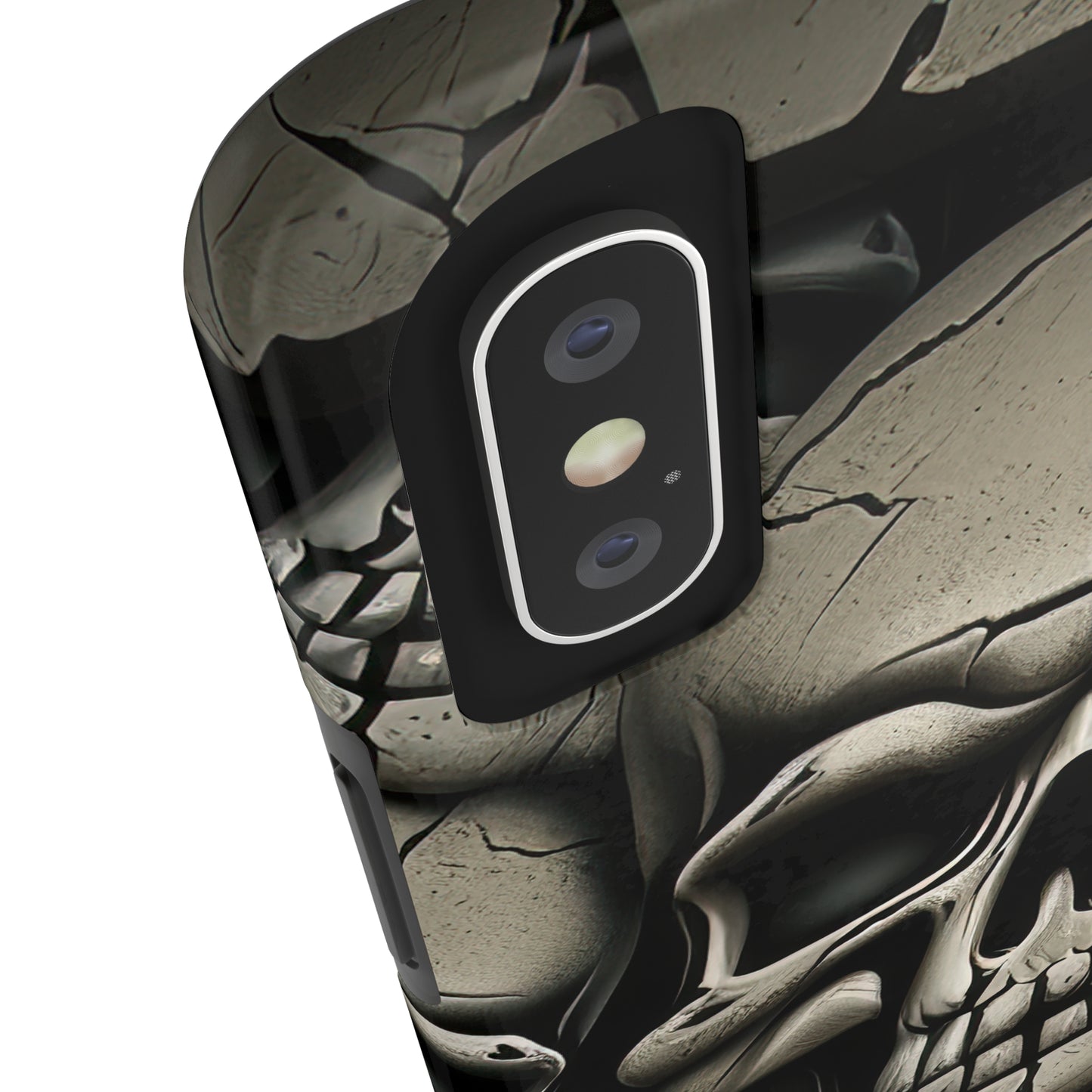 Metallic Chrome Skulls and classic Designed 12 Tough Phone Cases