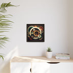 Inner Resonance, Art Print — Colorful Modern Wall Canvas