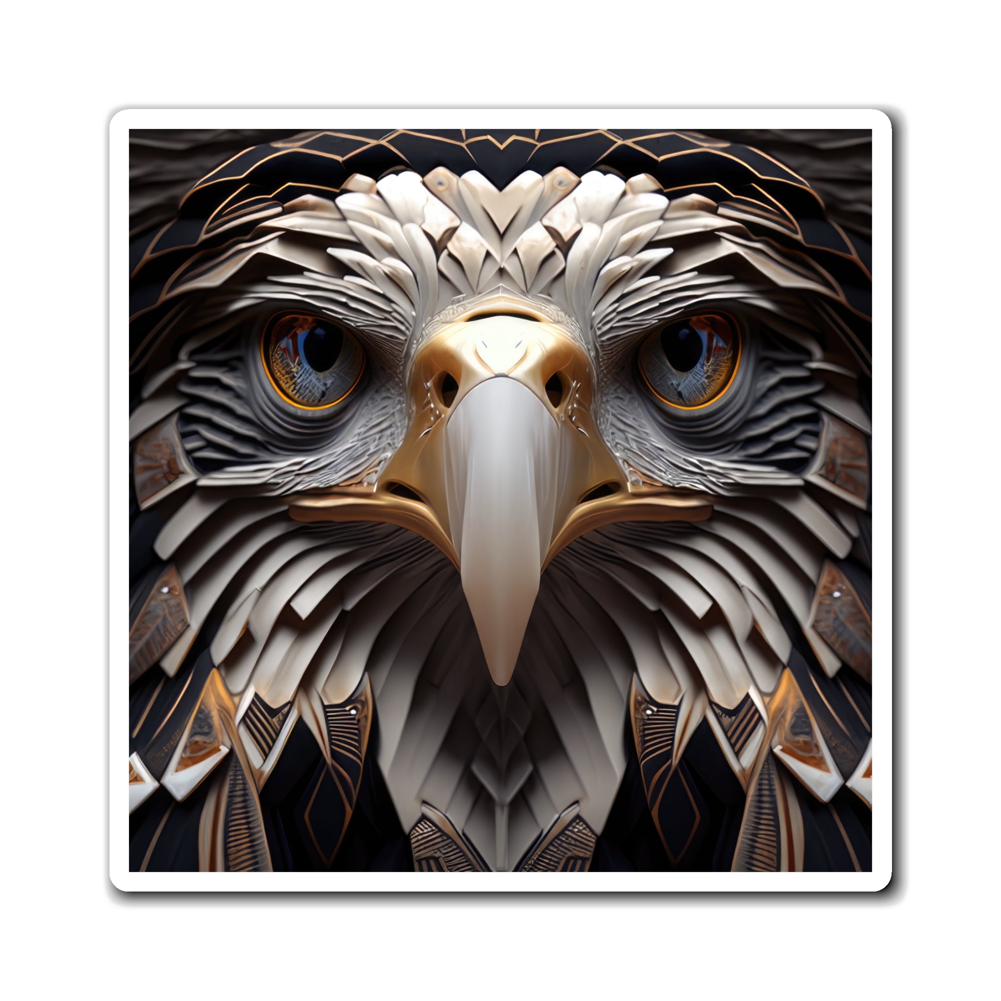 Magnificent Eagle Style Six Magnets