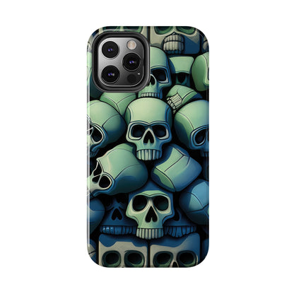 Metallic Chrome Skulls and classic Designed 10 Tough Phone Cases