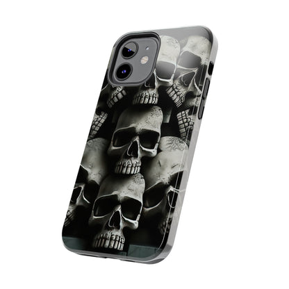 Metallic Chrome Skulls and classic Designed 11 Tough Phone Cases