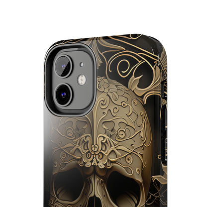 Metallic Chrome Skulls and classic Designed 5 Phone Cases