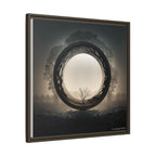 Circle of Stillness, Art Print — Colorful Modern Wall Canvas