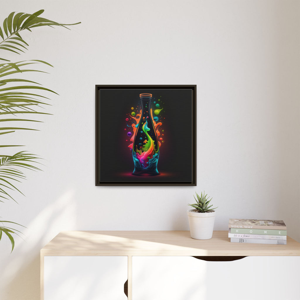Chromatic Ascent, Art Print — Colorful Modern Wall Canvas