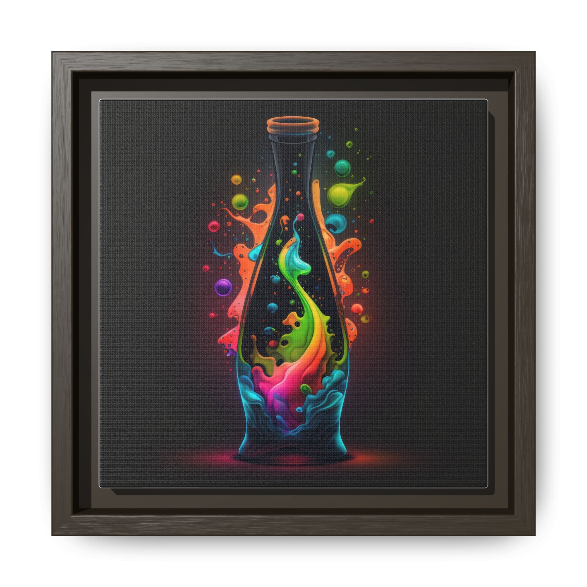 Chromatic Ascent, Art Print — Colorful Modern Wall Canvas