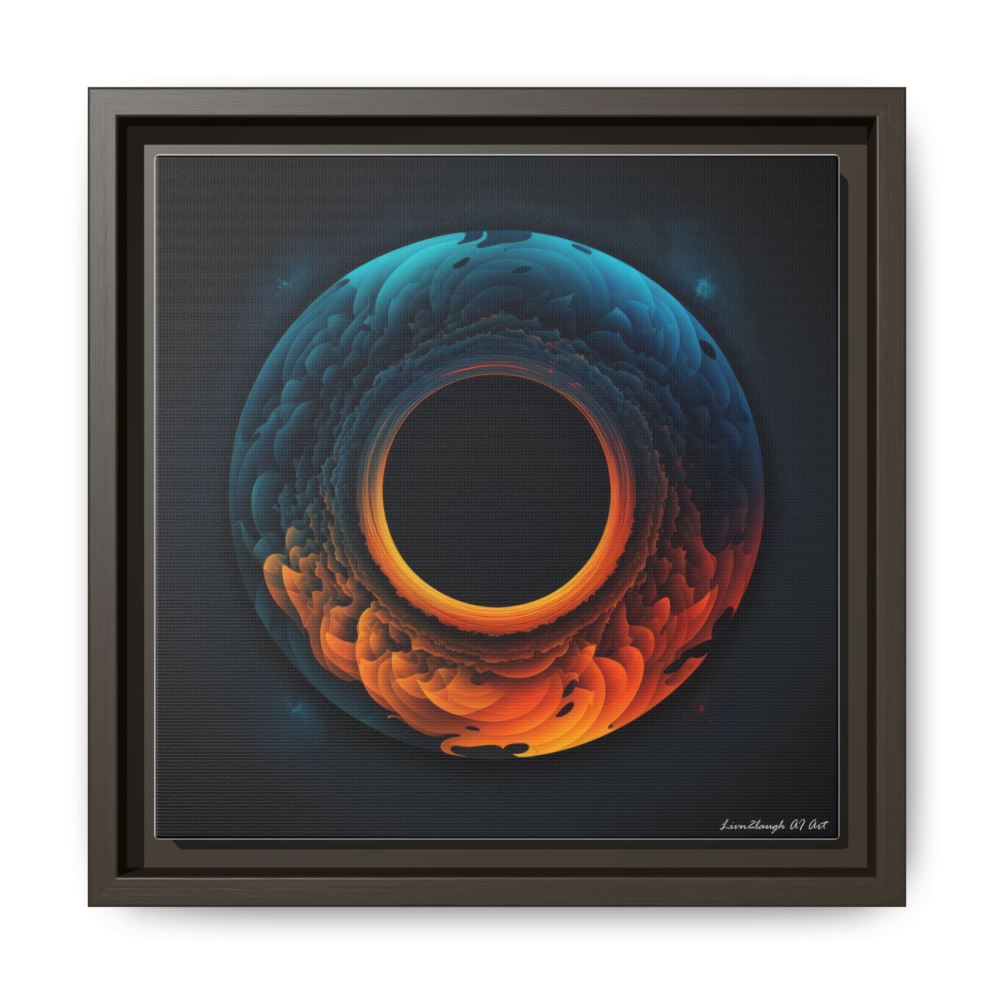 Molten Silence, Art Print — Colorful Modern Wall Canvas