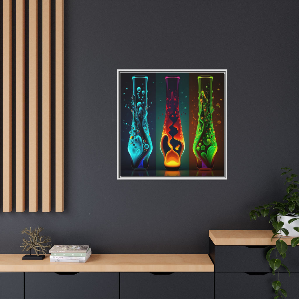 Three States of Flow, Art Print — Colorful Modern Wall Canvas