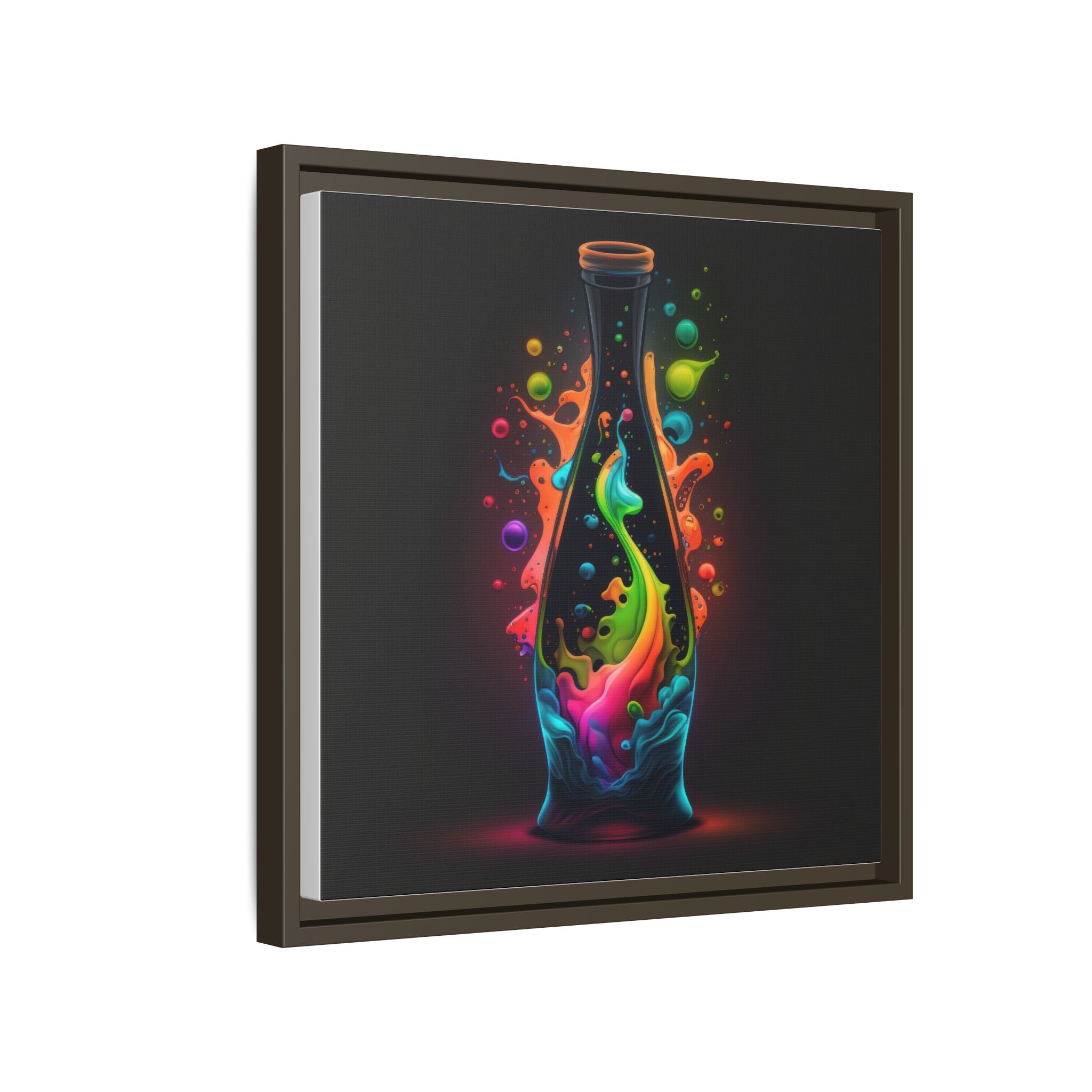 Chromatic Ascent, Art Print — Colorful Modern Wall Canvas