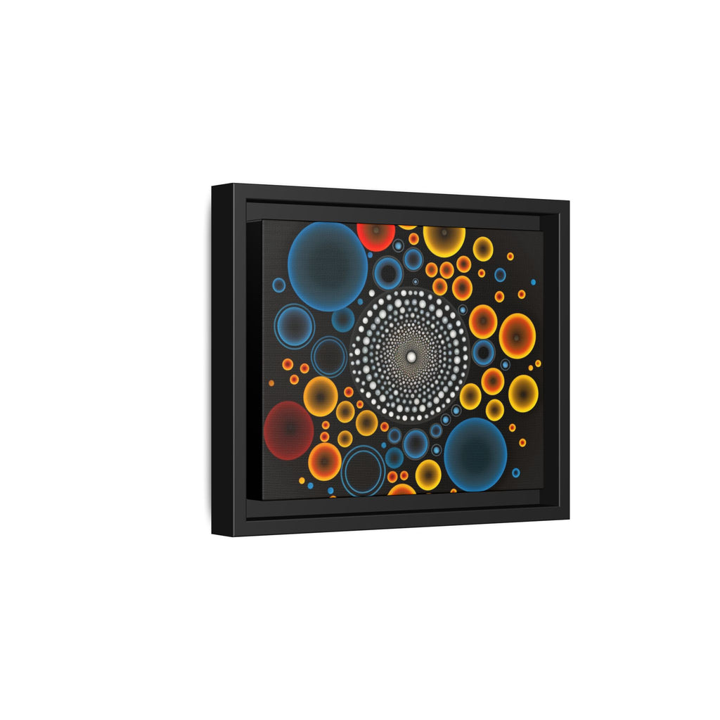 Harmonic Orbits, Matte Canvas, Framed (Multi-color)