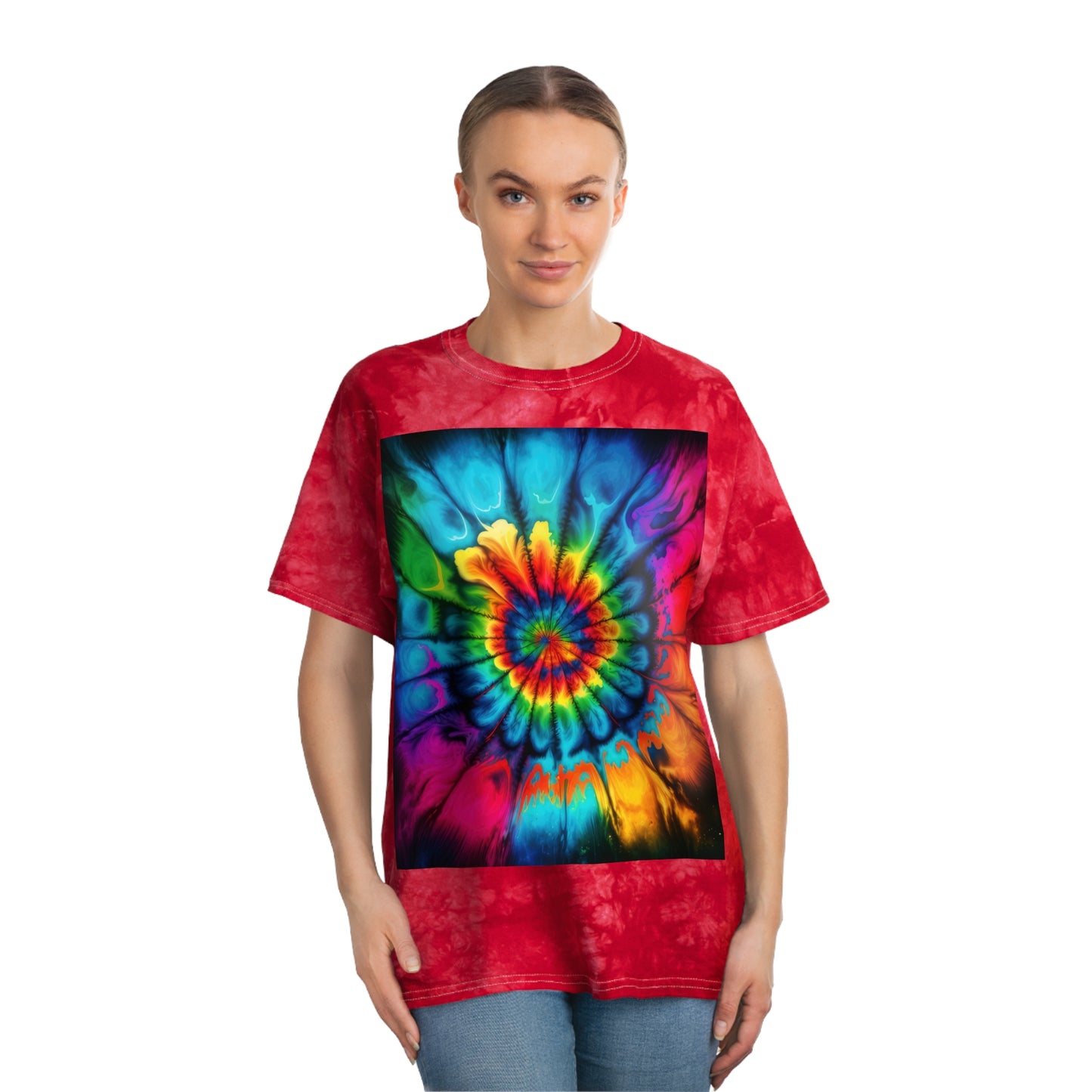 Bold And Beautiful Tie-Dye Style 2 Tie-Dye Tee, Crystal