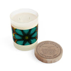 Bold And Beautiful Tie Dye B 3 A Blue Yellow Scented Candle - Full Glass, 11oz